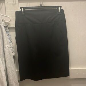 Black Banana Republic pencil skirt